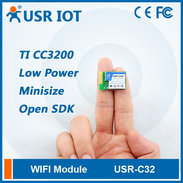 Industrial Low Power Serial to Wifi Module with CC3200 Chip